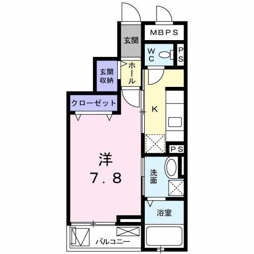 アベリアの間取り