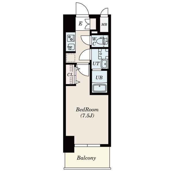 S-RESIDENCE豊国通の間取り