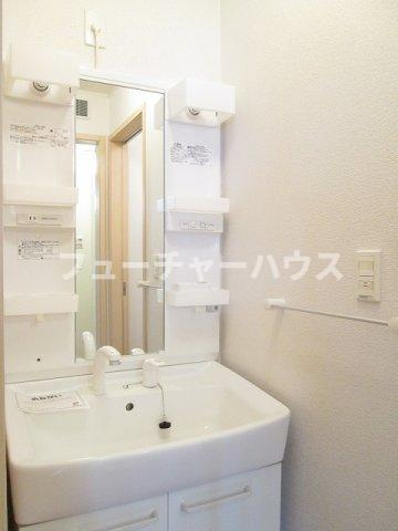 ルミエール　Ⅱの洗面所|使いやすい洗面所です