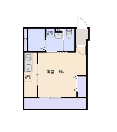 Ｌｉｂｒａ六町の間取り|間取りです。