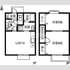 GARDEN VILLAGE Gの間取り