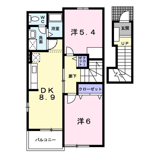 グリ－ンフェアⅢの間取り