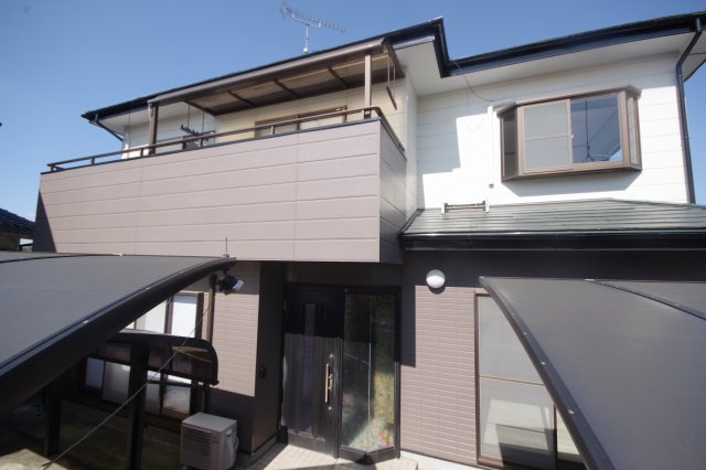 小山市大字喜沢　戸建の外観|建物は陽当たり良好です
