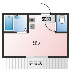 【間取り】 | コーポ佐藤