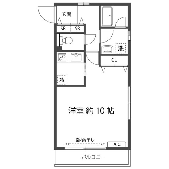 【間取り】 | カターラ阿佐ヶ谷
