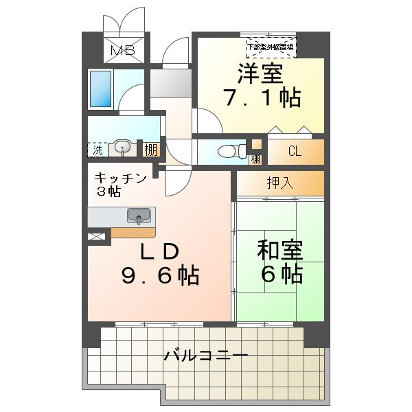 パレセゾンの間取り