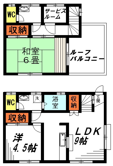 【間取り】 | 鈴木貸家