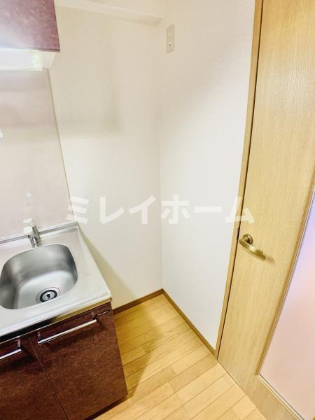 北品川アパートメントの玄関