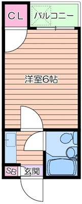 CASA照ヶ丘Ⅱの間取り