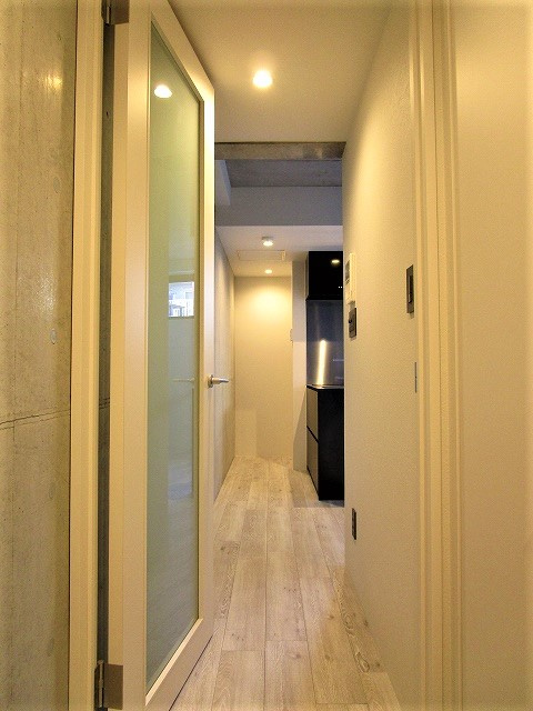 AQUA HOUSEの玄関