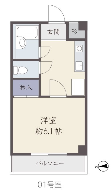 ネオ常盤の間取り