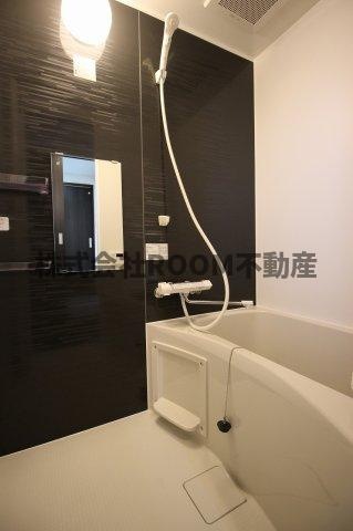 Ｍ10.牟田町Ⅰの浴室|日々の疲れを癒すお風呂付です
