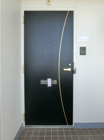 シャンポールＡの玄関