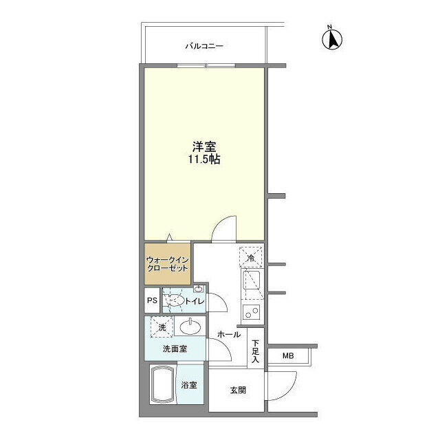 西麻布ＳＢＭマンションの間取り