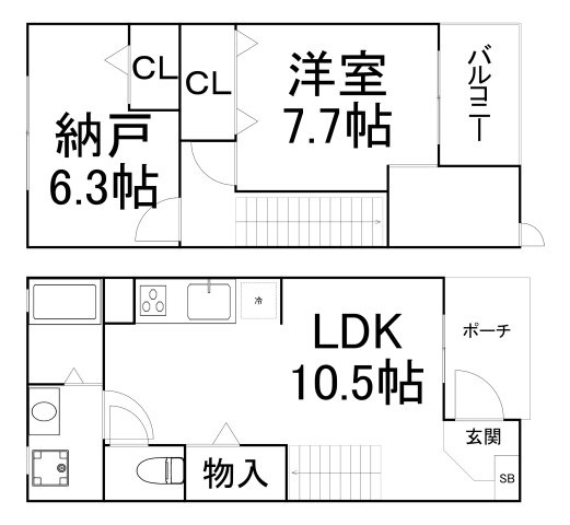 【間取り】 | プロムナード春