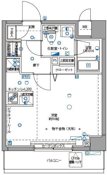 パティーナ京急蒲田の間取り