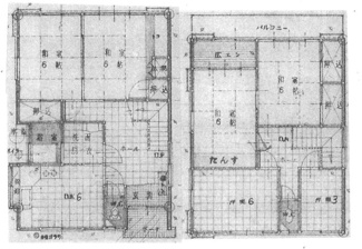 【間取り】 | 宮崎貸家
