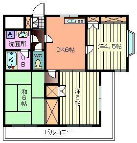 パールメゾン矢作の間取り