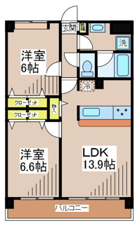 【間取り】 | メルヴェーユ調布