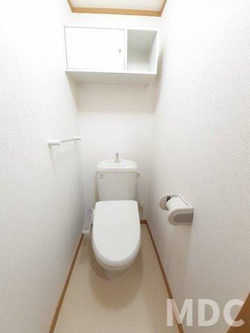 板野郡松茂町笹木野字八山開拓のアパートのトイレ