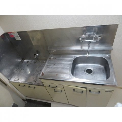 メッセ永福町のキッチン|コンパクトなキッチンで掃除もラクラク