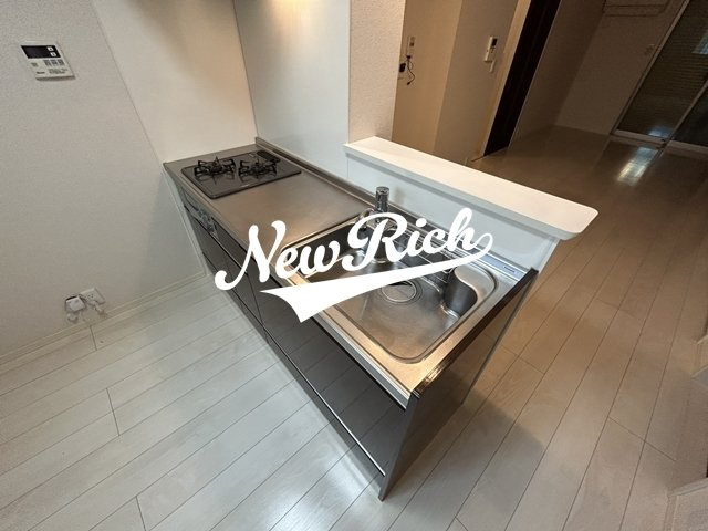 前橋市青梨子町のアパートのキッチン