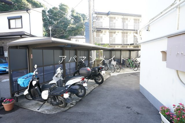 【その他共用部分】 | バイク置場・駐輪場です！