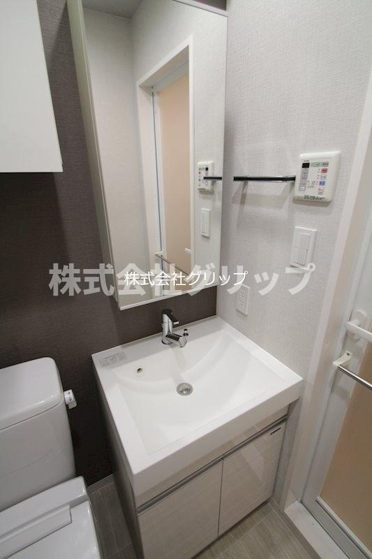 Le'a横濱ポートサイドの独立洗面台