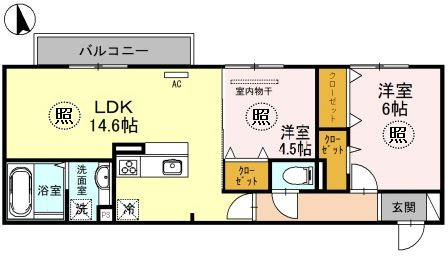 【間取り】 | メゾン エトワール A棟 | メゾン エトワール A棟(Good Home)