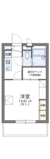 【間取り】 | レオパレスハーツフィールド