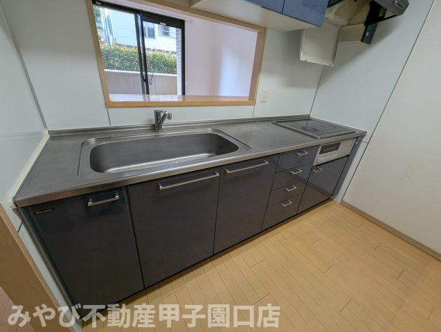 ハイツ甲四公園のキッチン