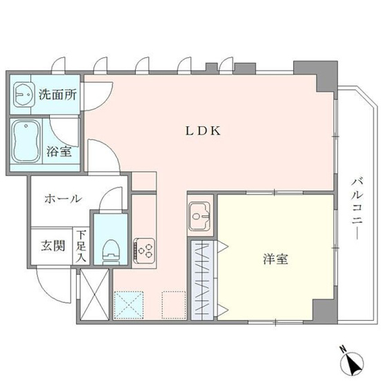 【間取り】 | ベルメゾン千歳台