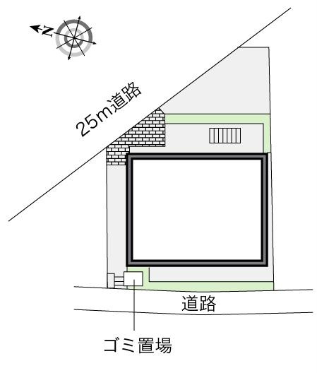レオパレス目白通の間取り