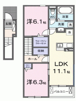 【間取り】 | アルディエンテ栄町