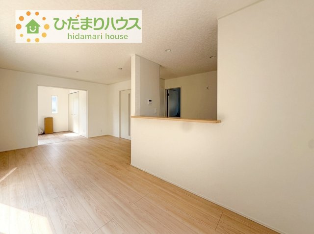 【居間・リビング】 | つくば市谷田部第24　新築戸建　2号棟 | 大型テレビに大型ソファー(^^)どんなインテリアにしますか？