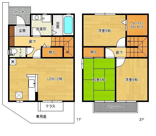 【間取り】 | モンテアンヴァレC棟 | モンテアンヴァレC棟 （Good Home)