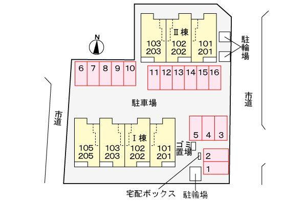 【駐車場】 | ソルフィオーレ　Ⅱ