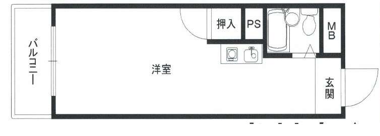 ベルメゾン井上の間取り