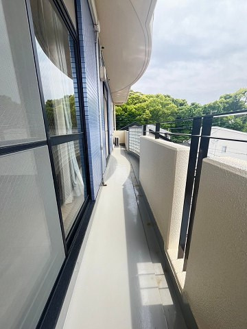 アバンシオ香櫨園のバルコニー