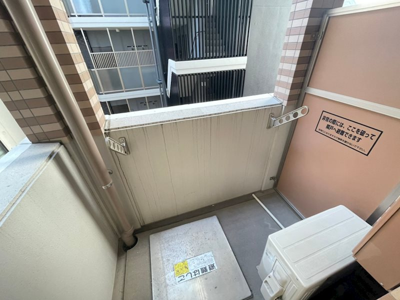 セイワパレス玉造上町台のバルコニー