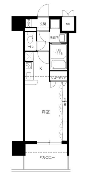 アクアシティ博多サウスステーションの間取り