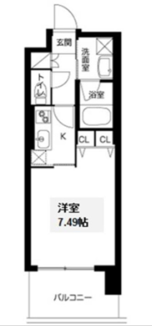 アーバネックス西長堀の間取り