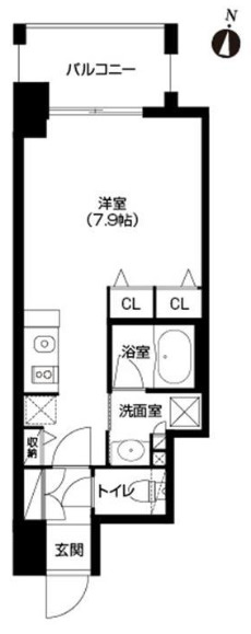 アーバネックス北浜の間取り