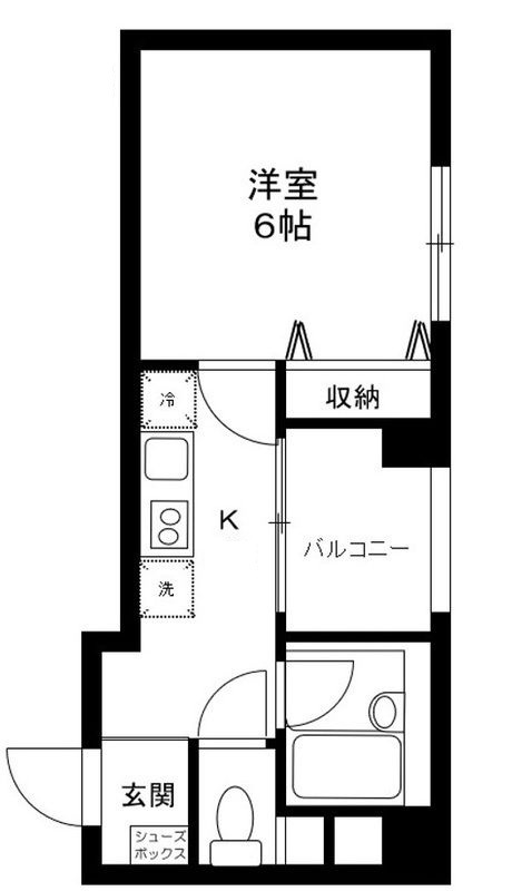 ＥＣＬＵＳＥの間取り|間取りです。
