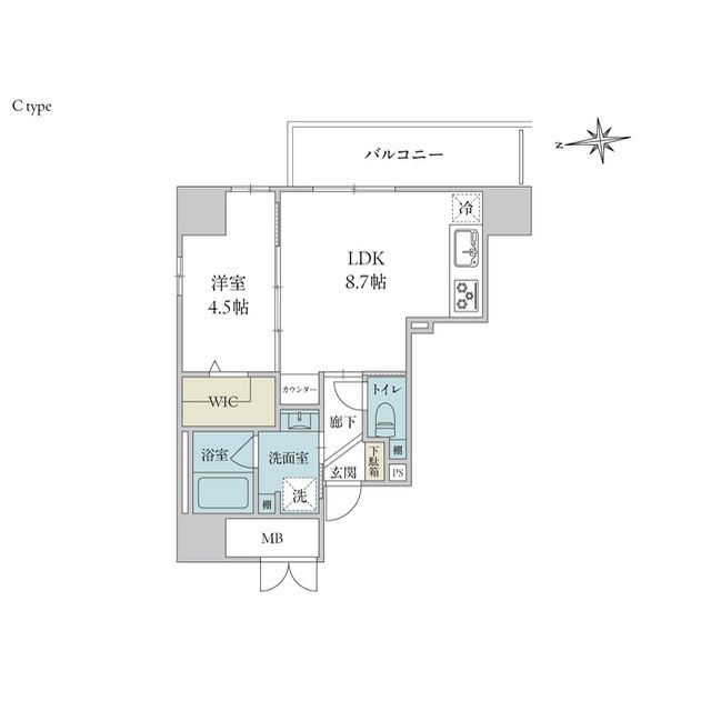 パティオ大手門の間取り