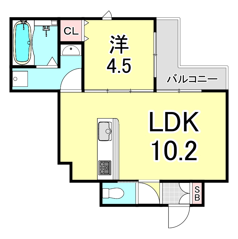 セラヴィ甲子園の間取り