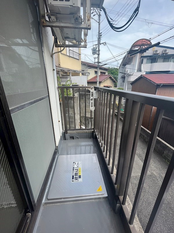 ハイツフォシーズンのバルコニー
