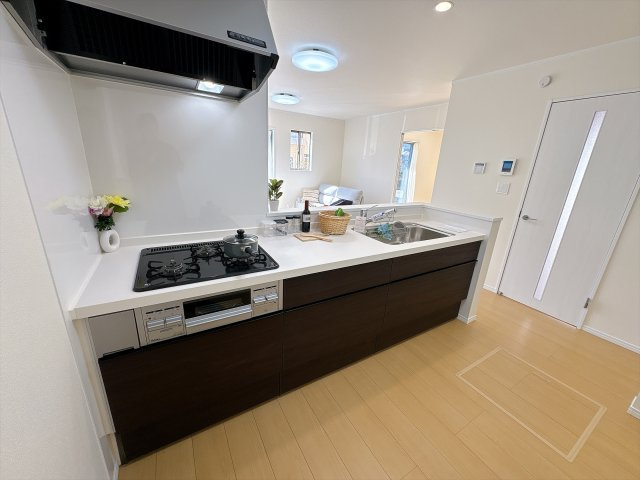 柏市大室新築戸建のキッチン