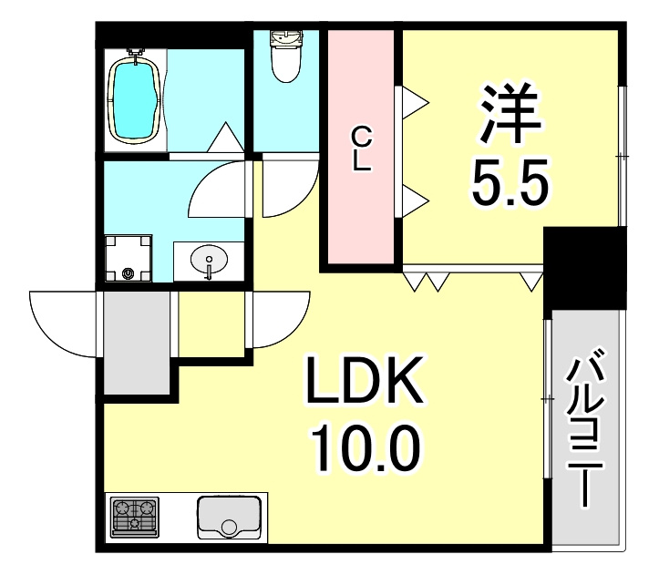 サンビルダー板宿の間取り