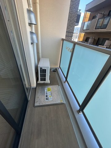 Verde西宮のバルコニー
